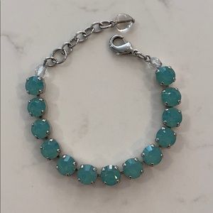 Sabika Turquoise Crystal Bracelet